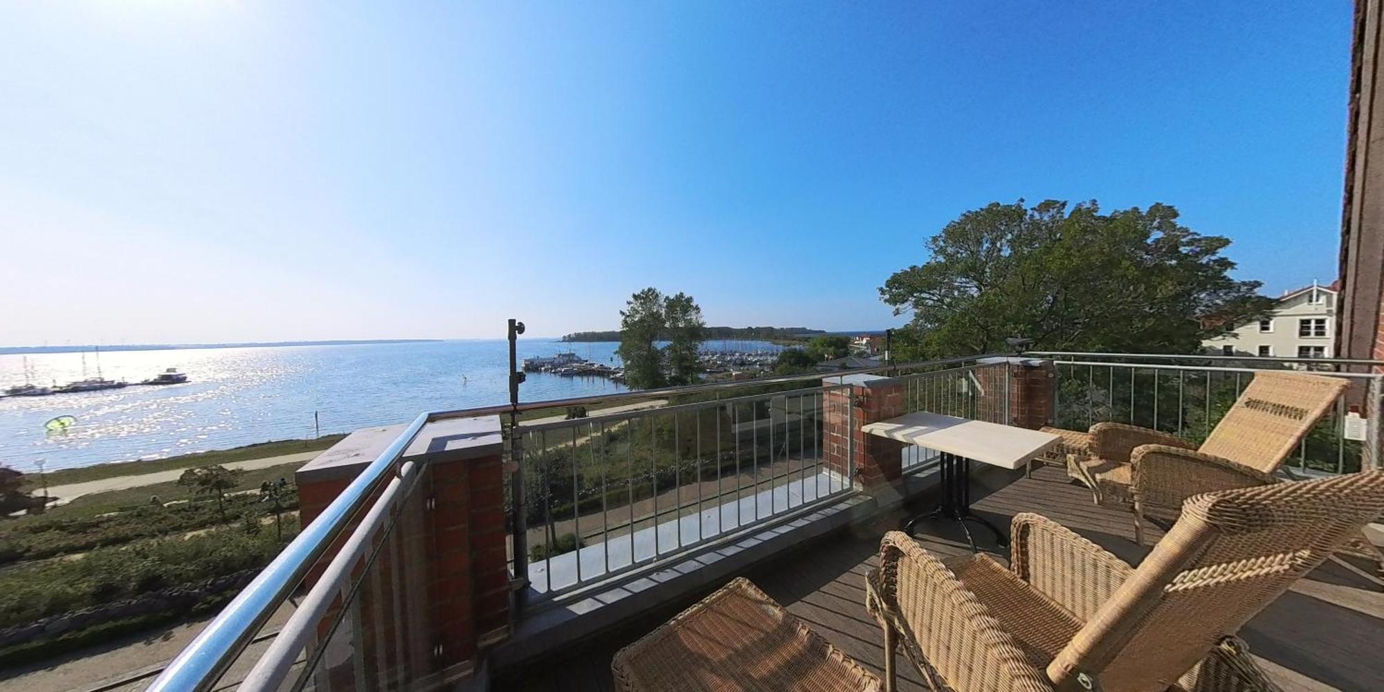 Sunset Loft Rerik Meerblick Maisonettewohnung Mit Grossem Balkon Kültér fotó
